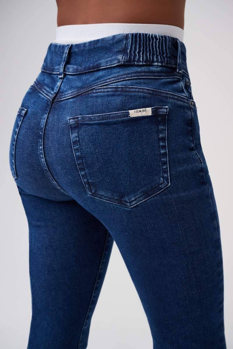 Item M6 Slim High Rise Denim Top Angebot