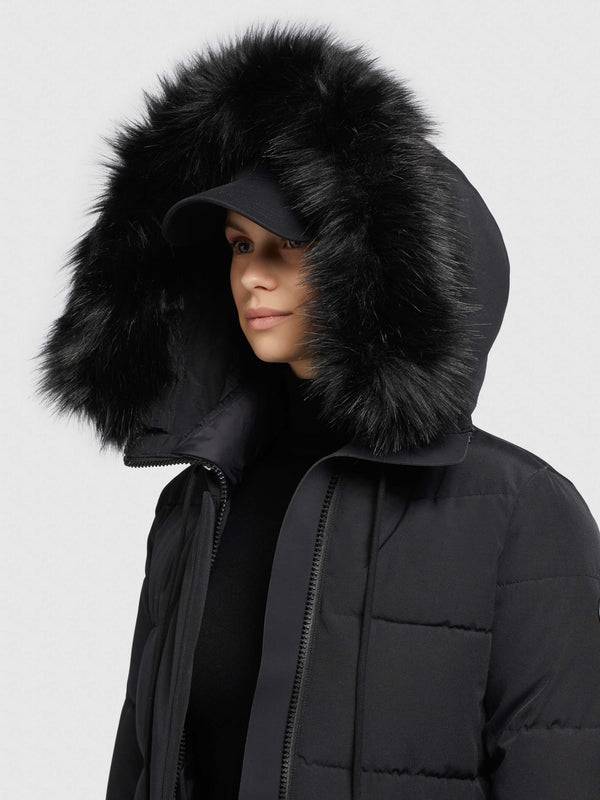 Khujo Mantel MARANA (WITH FUR) Riesige Rabatte
