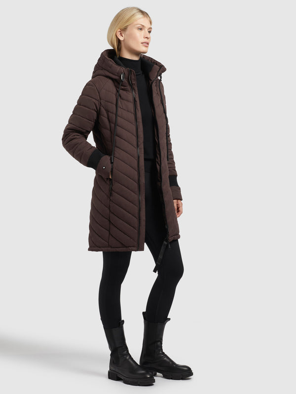 Khujo Mantel NITA2 PEACHED Nur noch ein Tag übrig