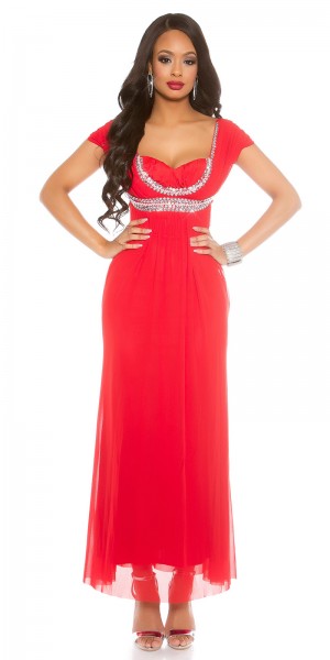 Koucla Red Carpet Look! Sexy KouCla Kleid + Glitzersteine Günstiger Verkauf