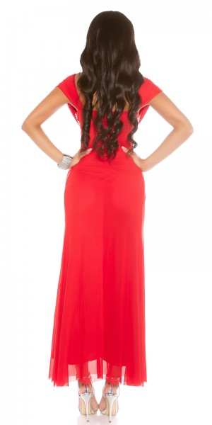 Koucla Red Carpet Look! Sexy KouCla Kleid + Glitzersteine Günstiger Verkauf