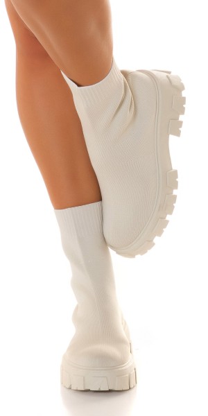 Koucla Sexy Designer Look Stiefeletten Großer Ausverkauf