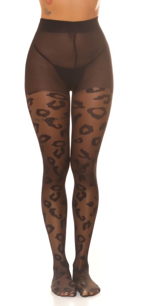 Koucla Sexy Strumpfhosen mit Print "Leo" Begrenzt auf 3 Tage