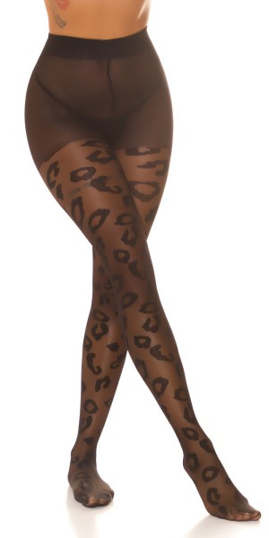Koucla Sexy Strumpfhosen mit Print "Leo" Begrenzt auf 3 Tage