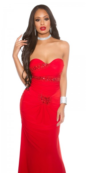 Koucla Red Carpet Look! Sexy KouCla Kleid + Glitzersteine Online Outlet
