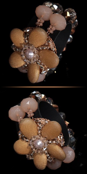 Koucla Trendy Armreif mit Perlen