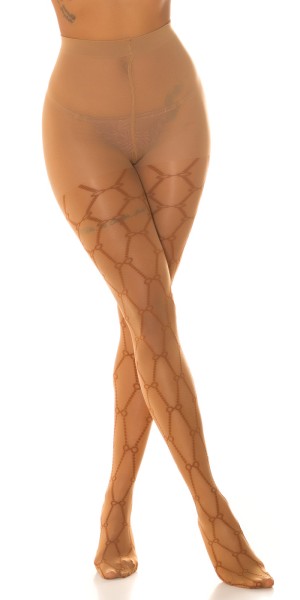 Koucla Sexy Strumpfhose mit Print Bis zu 55% Rabatt