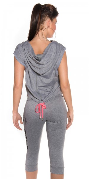 Koucla Trendy KouCla Dance Chillhoodie + Zip hinten Hotsell