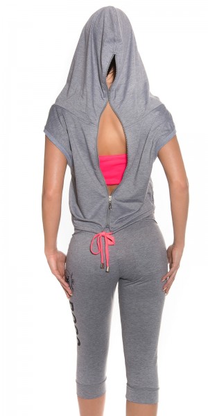 Koucla Trendy KouCla Dance Chillhoodie + Zip hinten Hotsell