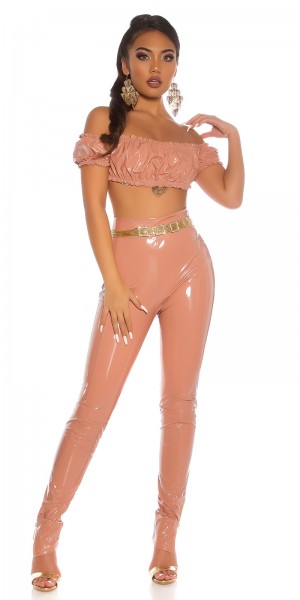 Koucla Sexy KouCla Party Wetlook Crop Top Top Angebot