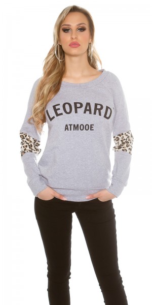 Koucla Trendy KouCla Pullover "Leopard" Online Shopping