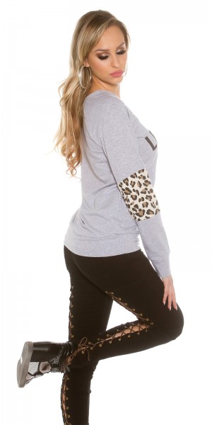 Koucla Trendy KouCla Pullover "Leopard" Online Shopping