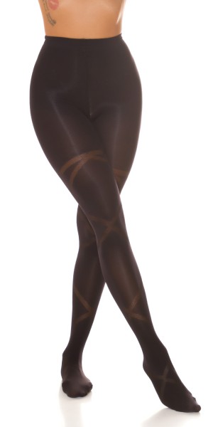 Koucla Sexy Strumpfhose mit Einblick Saisonschlussverkauf