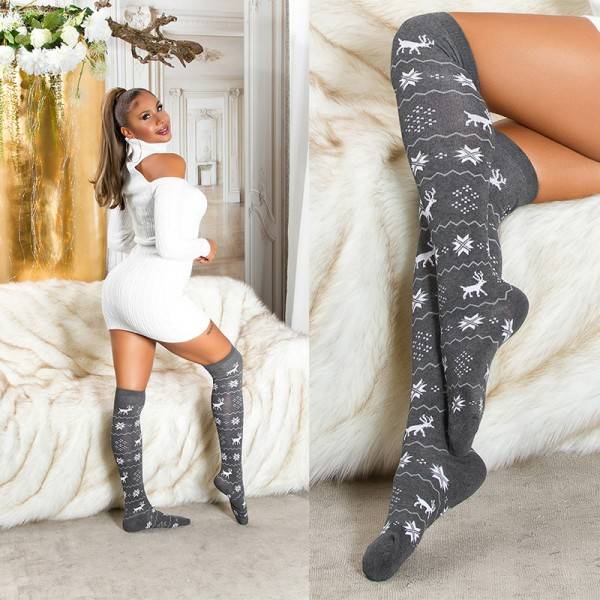 Koucla Sexy Overknee Strümpfe "Christmas" Weihnachtsangebot