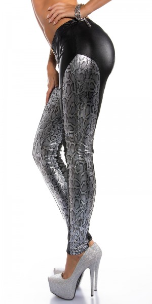 Koucla Sexy KouCla Skinny WetLook Pants mit Zipp Zeitlich begrenztes Angebot
