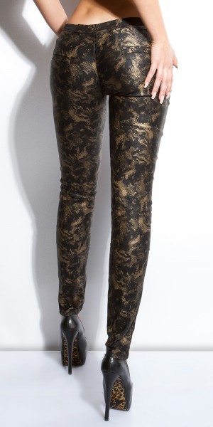Koucla Sexy KouCla Treggings im Lederlook Neueste Stile