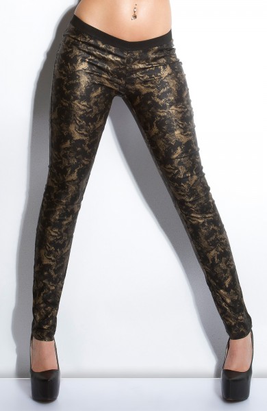 Koucla Sexy KouCla Treggings im Lederlook Neueste Stile
