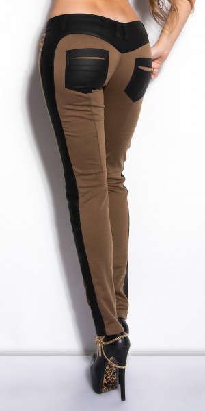 Koucla Sexy KouCla Treggings mit Zippern Letzte 2 Tage