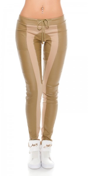 Koucla Trendy KouCla Joggers in Lederlook & Stoff applik Bis zu 50% Rabatt