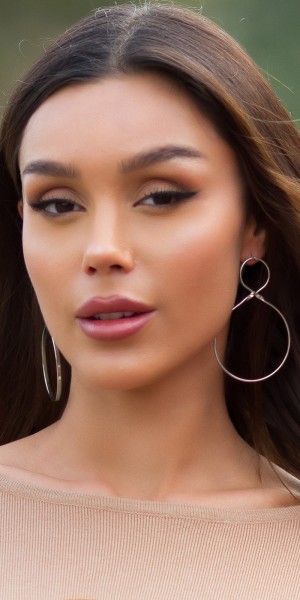 Koucla Trendy Infinity look Ohrringe Sonderangebot