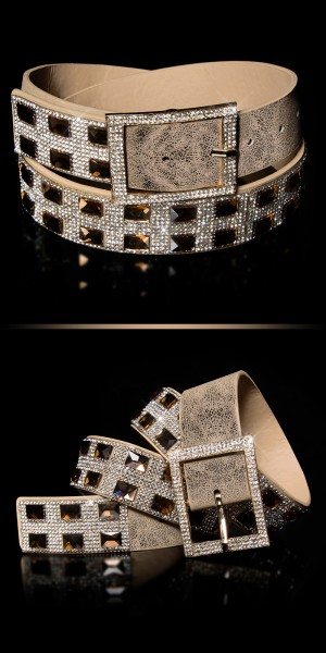 Koucla Sexy Hüftgürtel mit Strass & Glitzersteinen Vatertagsangebot