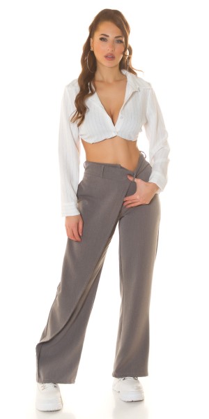 Koucla Sexy Koucla Highwaist Hose asymetrisch Letzte 3 Tage