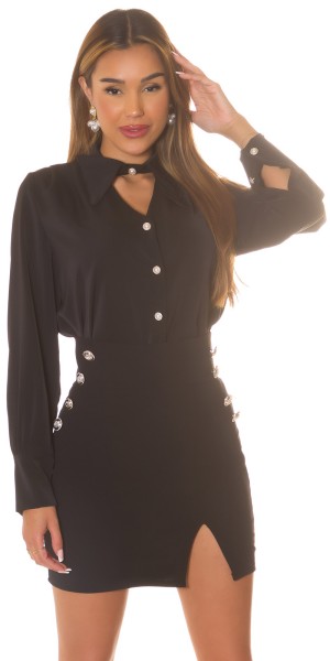 Koucla Sexy Koucla Musthave Bluse mit Perlen-Details Nur für heute