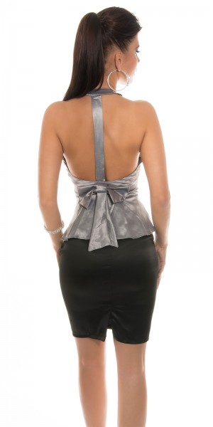 Koucla Sexy KouCla Neckholder Top mit Schösschen Online Outlet