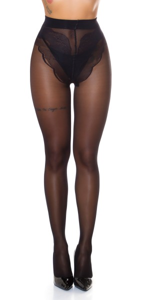 Koucla Sexy Strumpfhose mit Schleifen print Nur noch ein Tag übrig