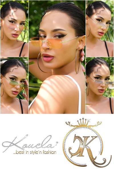 Koucla Sexy Randlose Leicht Getönte Sommer Brille Clearance-Verkauf