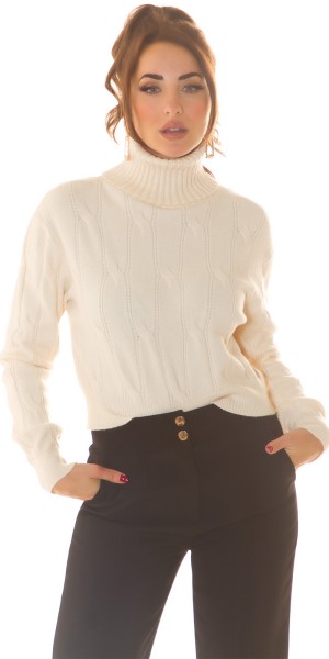 Koucla Sexy Koucla Musthave Rollkragen Strickpullover Vierteljährliche Förderung