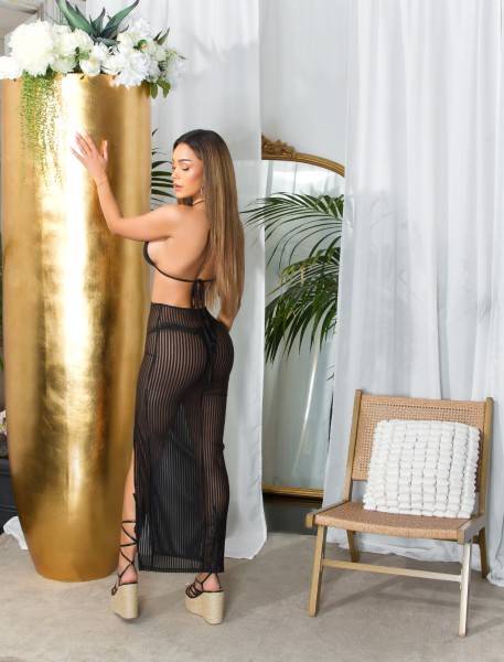 Koucla Sexy Koucla Maxikleid mit Cut Outs / Cover-Up Meist gekauft