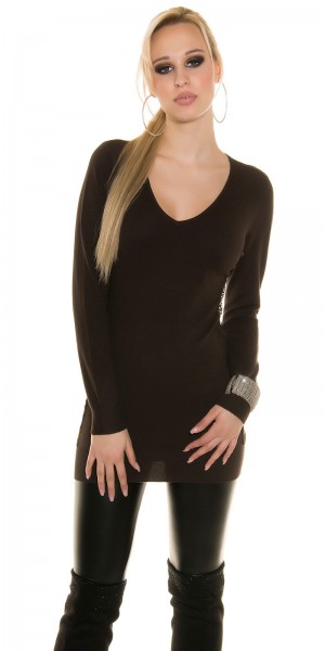Koucla Trendy Koucla Longpullover mit Spitze Muttertagsangebot