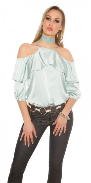 Koucla Trendy Häkelchoker mit Goldfaden Online Outlet