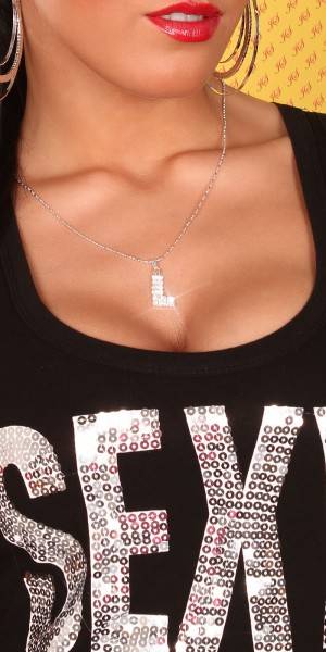 Koucla Sexy Buchstaben-Kette-L mit Strasssteinen Neuheiten