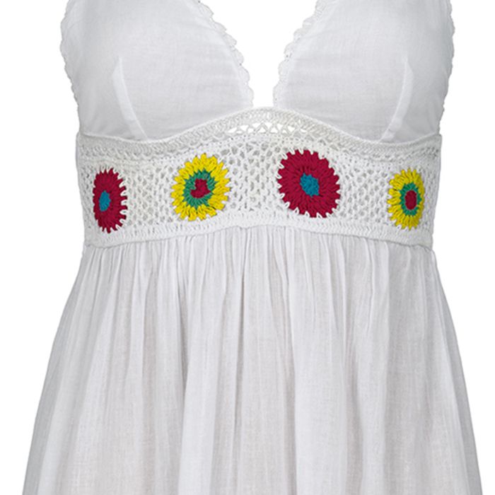 Rosa Faia Style CROCHET DRESS - Strandkleid Super Sparpreis