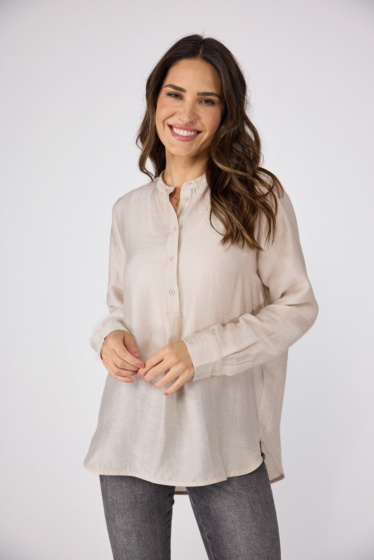 Lieblingsstück Langarm-Bluse mit Knopfleiste Begrenztes Angebot