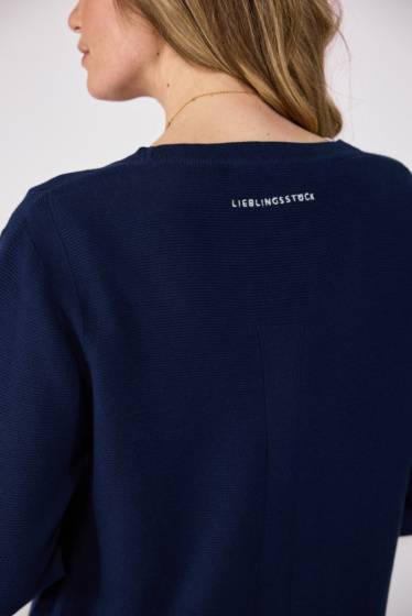 Lieblingsstück durchgeknöpfte V-Ausschnitt-Jacke Basic Heißer Verkauf