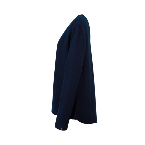 Lieblingsstück durchgeknöpfte V-Ausschnitt-Jacke Basic Heißer Verkauf