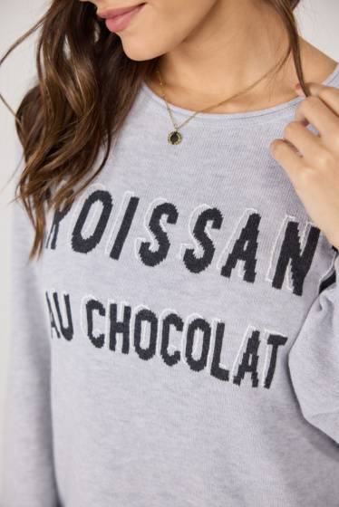 Lieblingsstück Pullover "Croissant au Chocolat" Neueste Mode