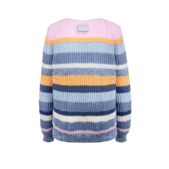 Lieblingsstück Multicolour-Ringel-Pulli Online Outlet