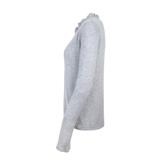 Lieblingsstück Pullover mit Rüschen-Details am Ausschnitt Blitzangebot