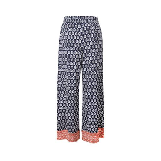 Lieblingsstück Gemusterte Hose mit Bordüre Tiefpreis