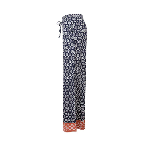 Lieblingsstück Gemusterte Hose mit Bordüre Tiefpreis