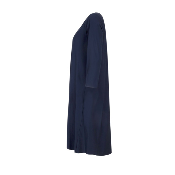 Lieblingsstück Dreiviertelarm-Kleid in Dunkelblau Super Sparpreis