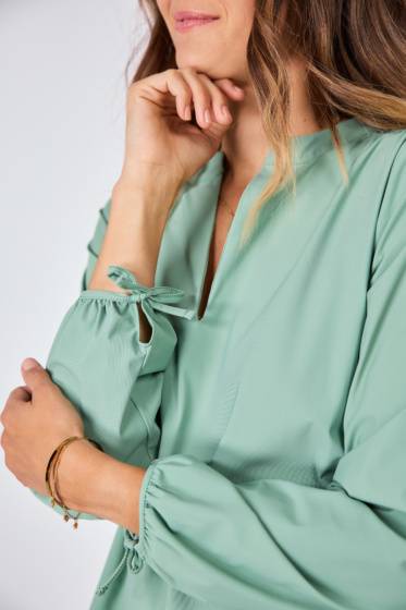 Lieblingsstück Bluse mit Bindebändern am Arm Wochenangebot