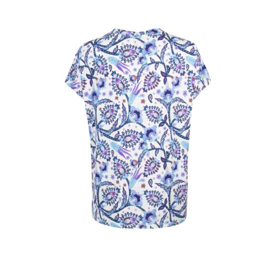 Lieblingsstück Kurzarm Sommer-Shirt mit Print Kostenlose Rückgabe