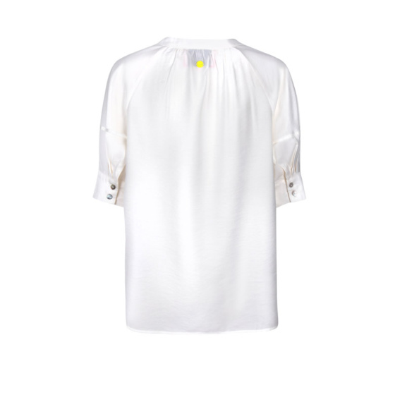 Lieblingsstück Bluse mit kurzem Raglan-Ärmel Bis zu 60% Rabatt