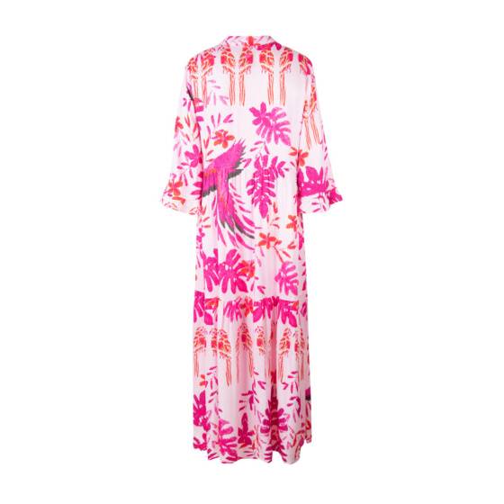Lieblingsstück 3/4 Arm Kleid mit floralem Print Vierteljährliche Förderung