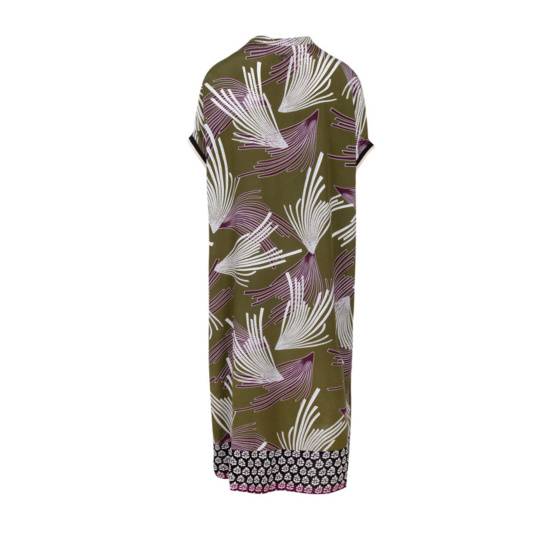 Lieblingsstück Halbarmkleid mit Bordüre Nur noch ein Tag übrig